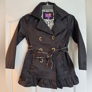 Pink Platinum Girls Size 7/8 Raincoat